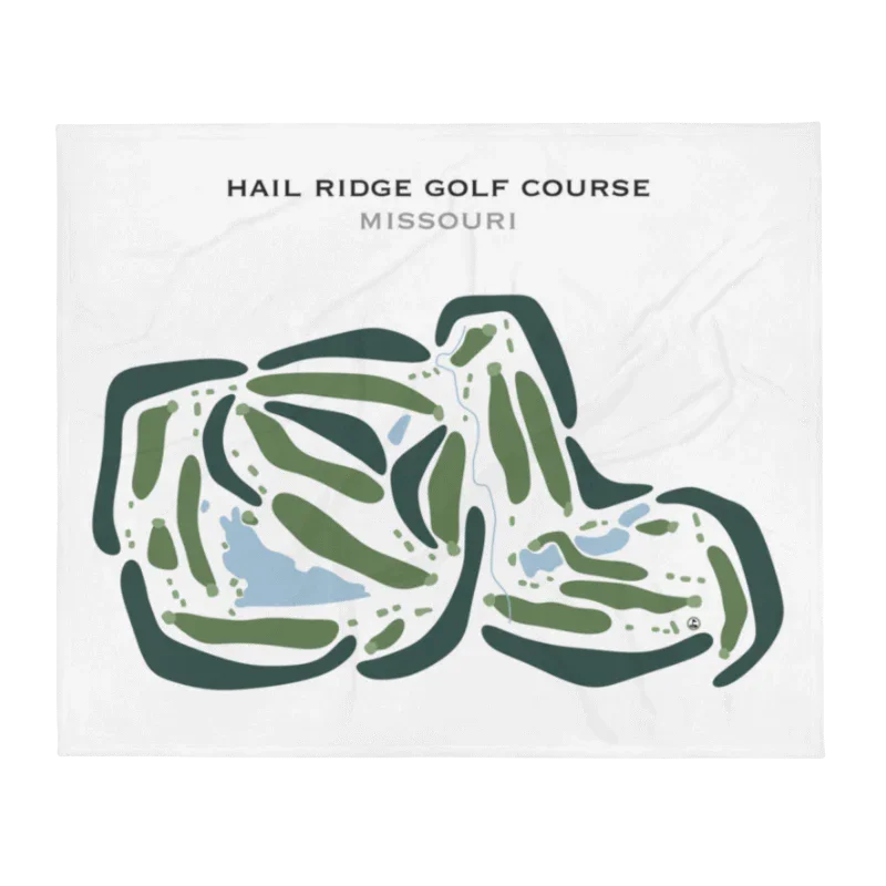 Hail Ridge Golf Course, Missouri - Printed Golf Courses