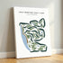 Half Moon Bay Golf Links, California - Printed Golf Courses