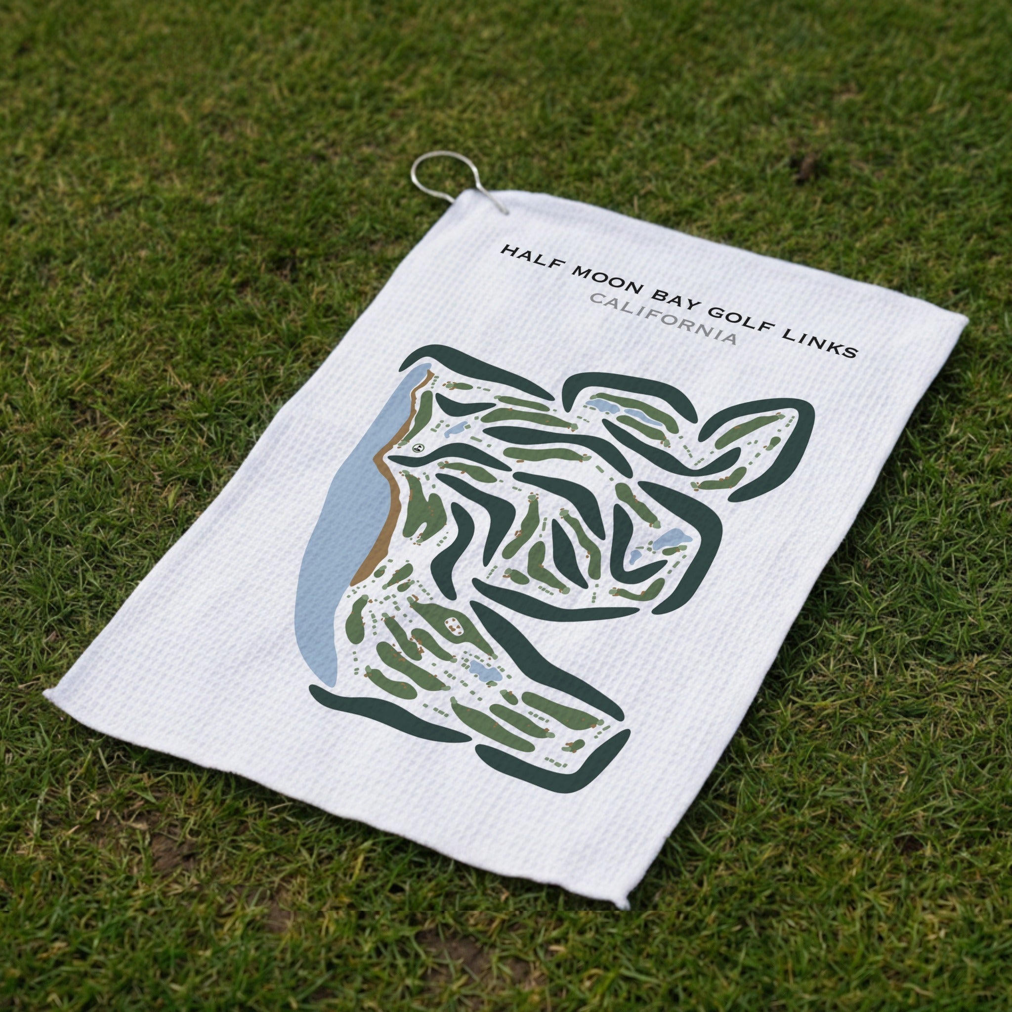 Half Moon Bay Golf Links, California - Printed Golf Courses