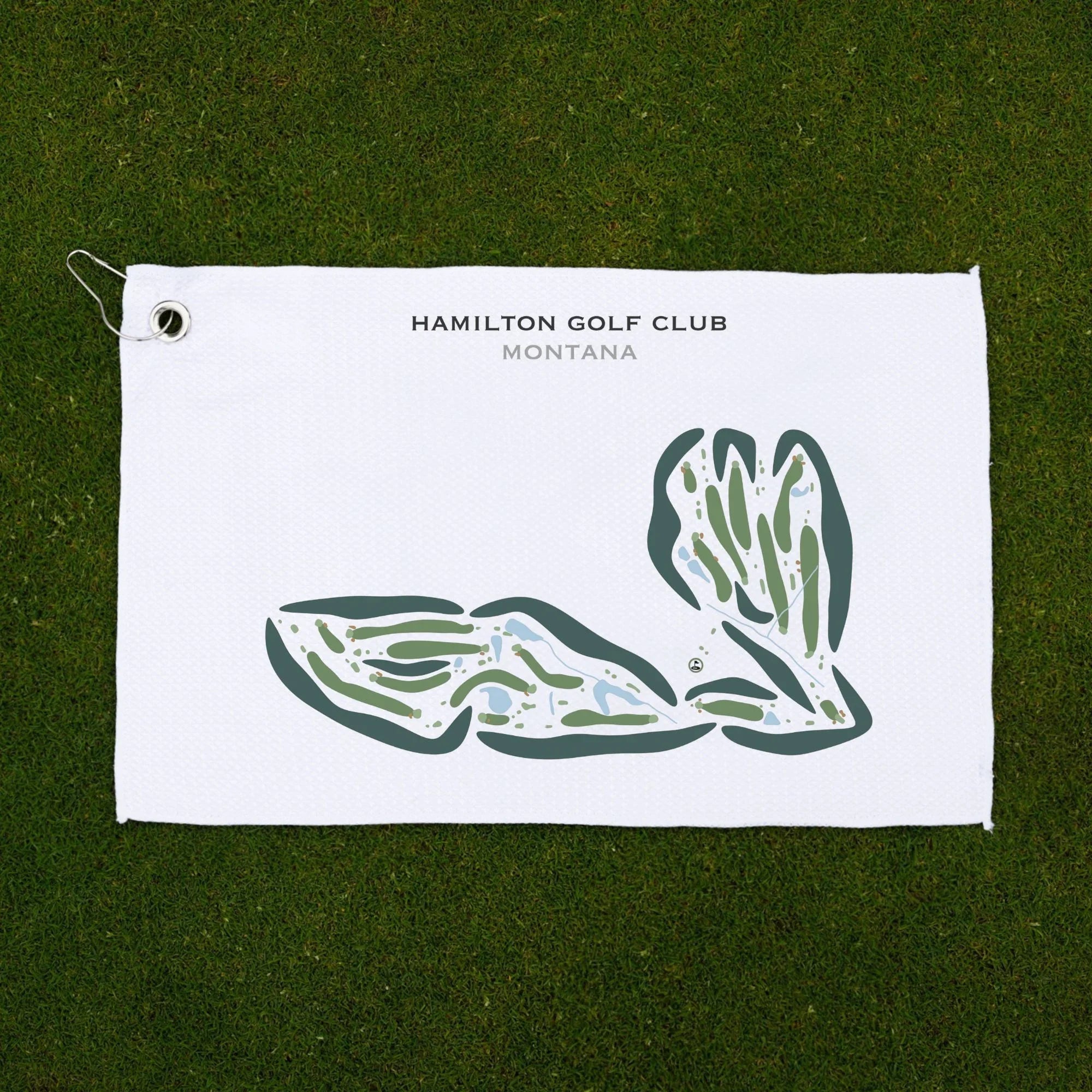 Hamilton Golf Club, Montana - Printed Golf Courses