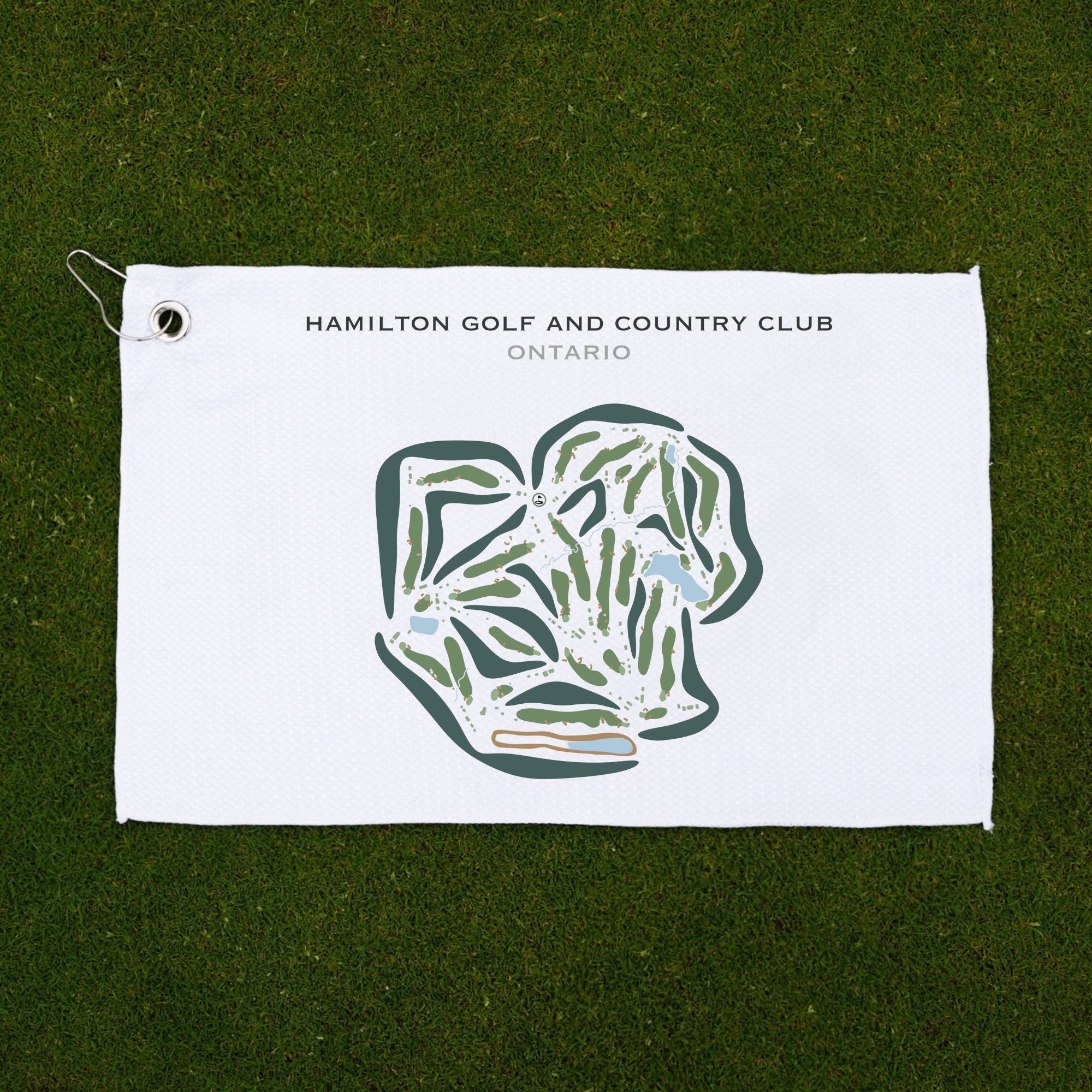 Hamilton Golf and Country Club, Ontario, Canada - Printed Golf Courses