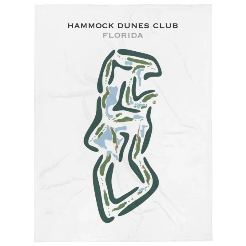 Hammock Dunes Club, Florida - Printed Golf Courses
