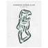 Hammock Dunes Club, Florida - Printed Golf Courses