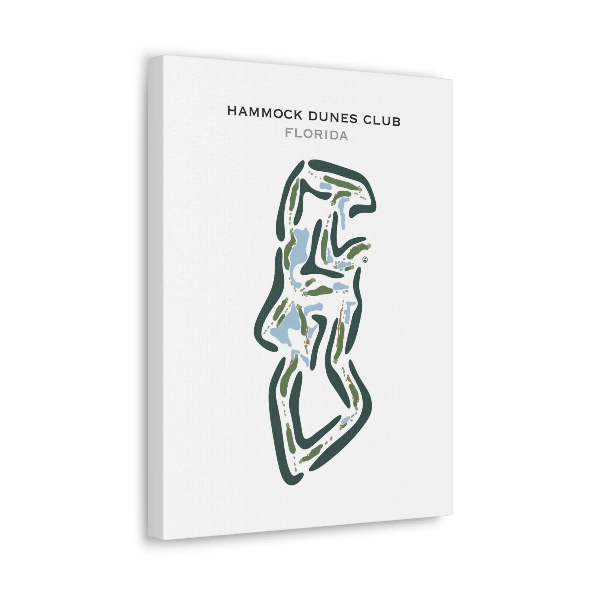Hammock Dunes Club, Florida - Printed Golf Courses