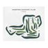 Hampton Country Club, Iowa - Printed Golf Courses