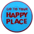 Happy Place Golf Ball Marker by ReadyGOLF