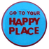 Happy Place Golf Ball Marker by ReadyGOLF
