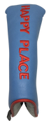 Happy Place Embroidered Putter Cover - Blade by ReadyGOLF