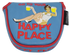 Happy Place Embroidered Putter Cover - Mallet V2