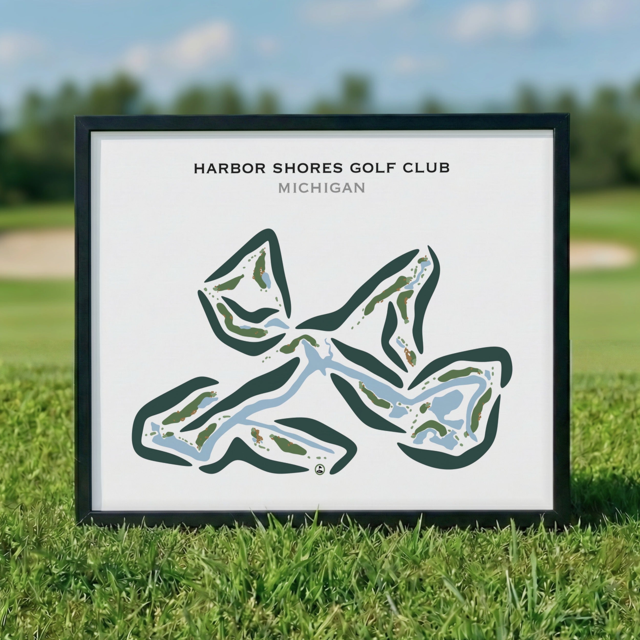 Harbor Shores Golf Club, Michigan - Printed Golf Courses