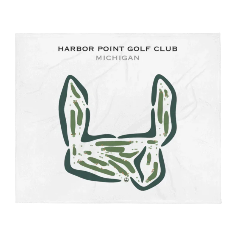 Harbor Point Golf Club, Michigan - Printed Golf Courses