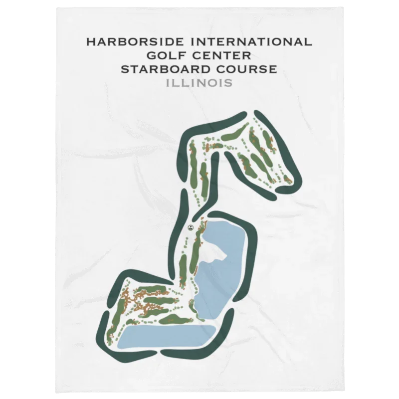 Harborside International Golf Center - Starboard Course, Illinois - Printed Golf Courses