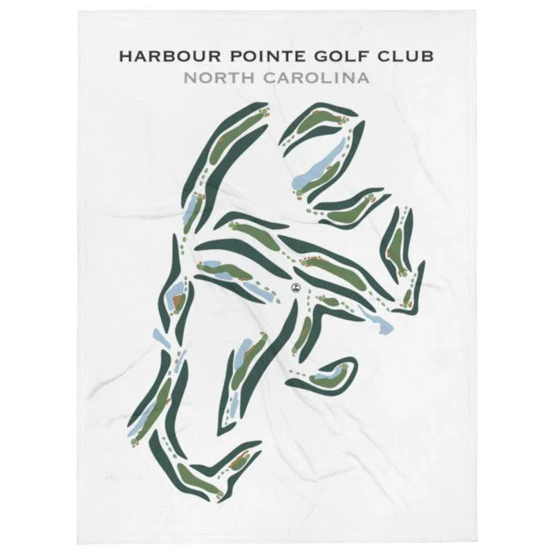 Harbour Pointe Golf Club, North Carolina - Printed Golf Courses