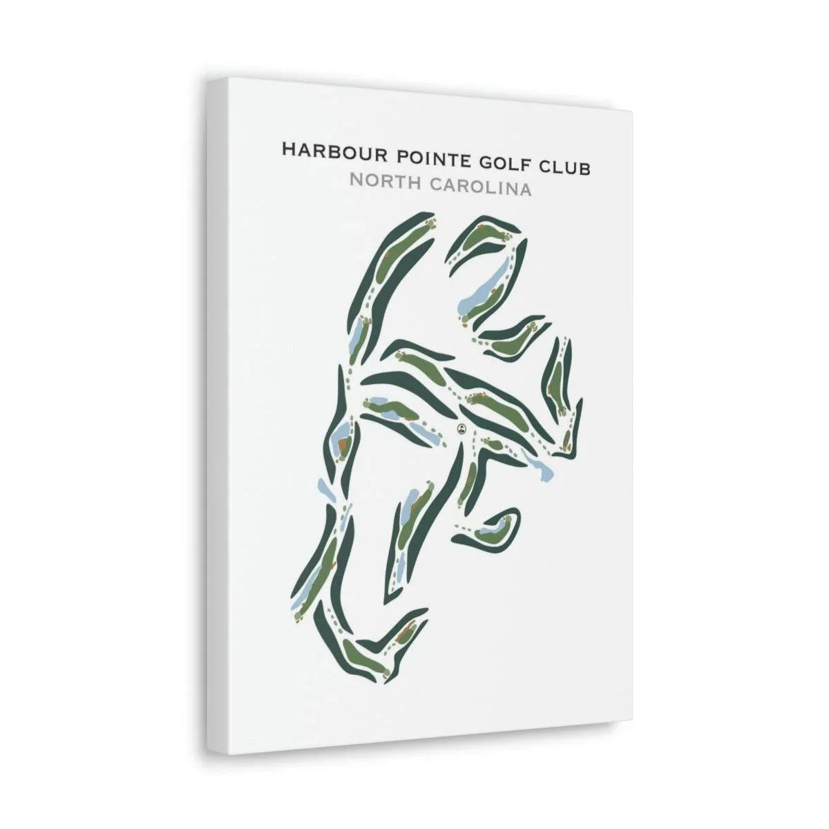 Harbour Pointe Golf Club, North Carolina - Printed Golf Courses
