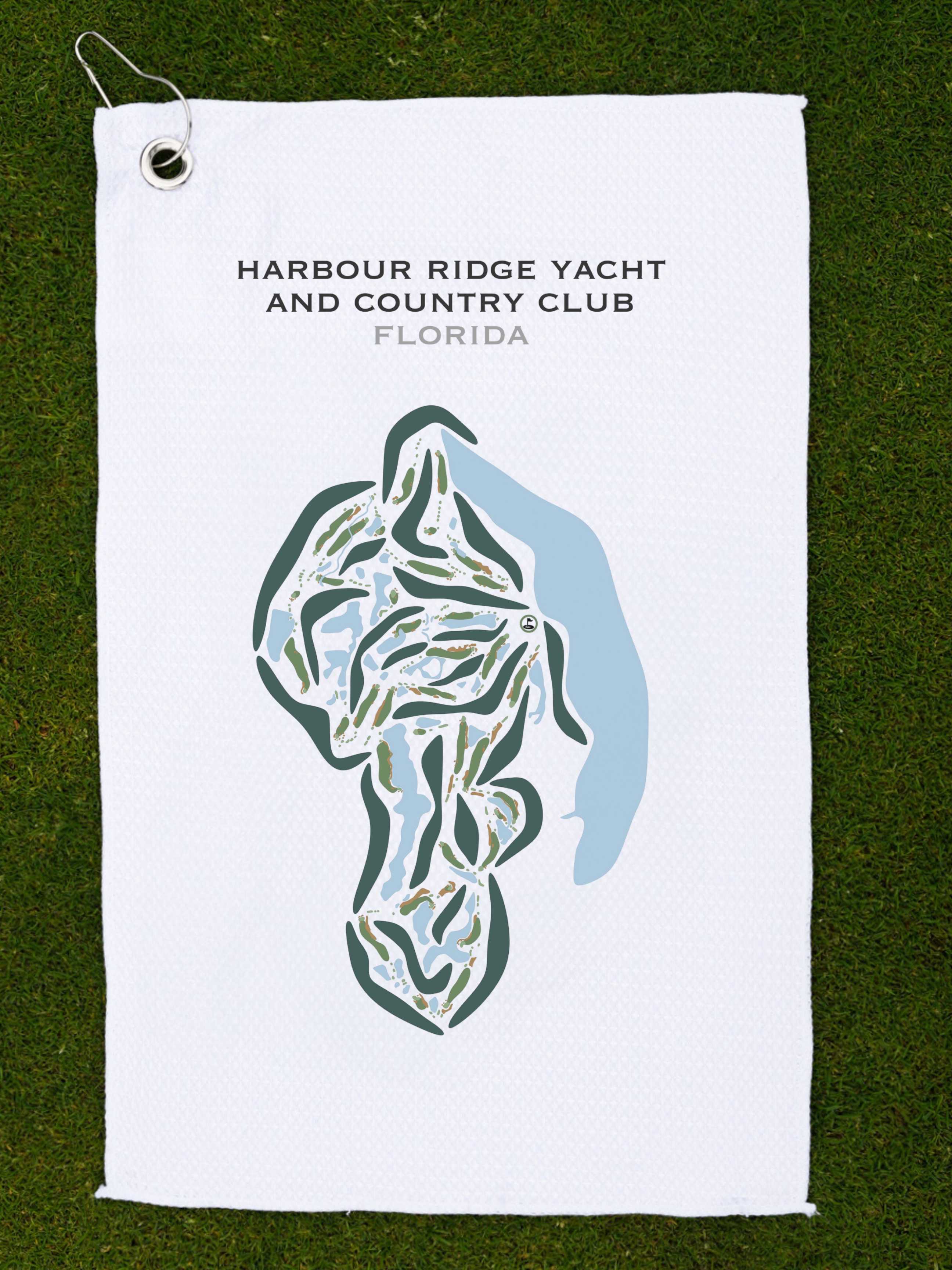 Harbour Ridge Yacht & Country Club, Florida - Printed Golf Courses