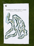 Harbour Town Golf Links, Hilton Head, South Carolina - Printed Golf Courses