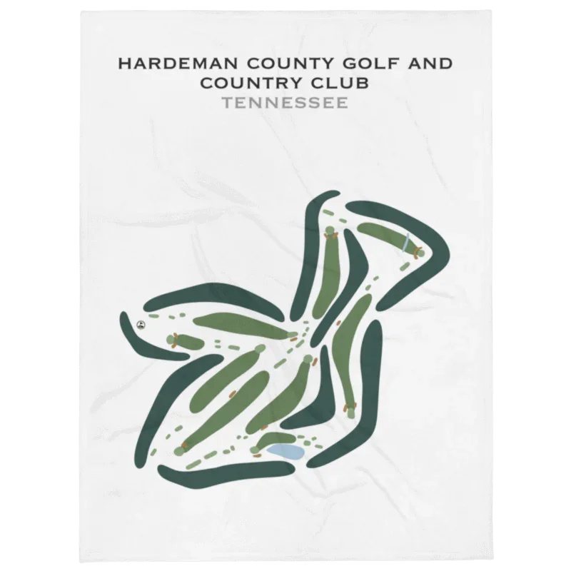 Hardeman County Golf & Country Club, Tennessee - Printed Golf Courses