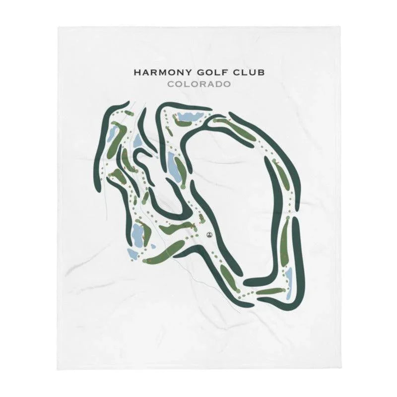 Harmony Golf Club, Colorado - Printed Golf Courses