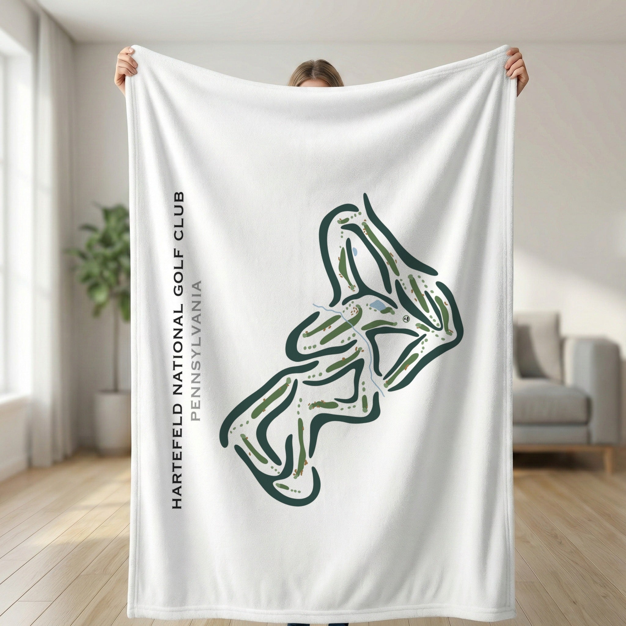 Hartefeld National Golf Club, Pennsylvania - Printed Golf Courses