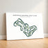 Hartefeld National Golf Club, Pennsylvania - Printed Golf Courses