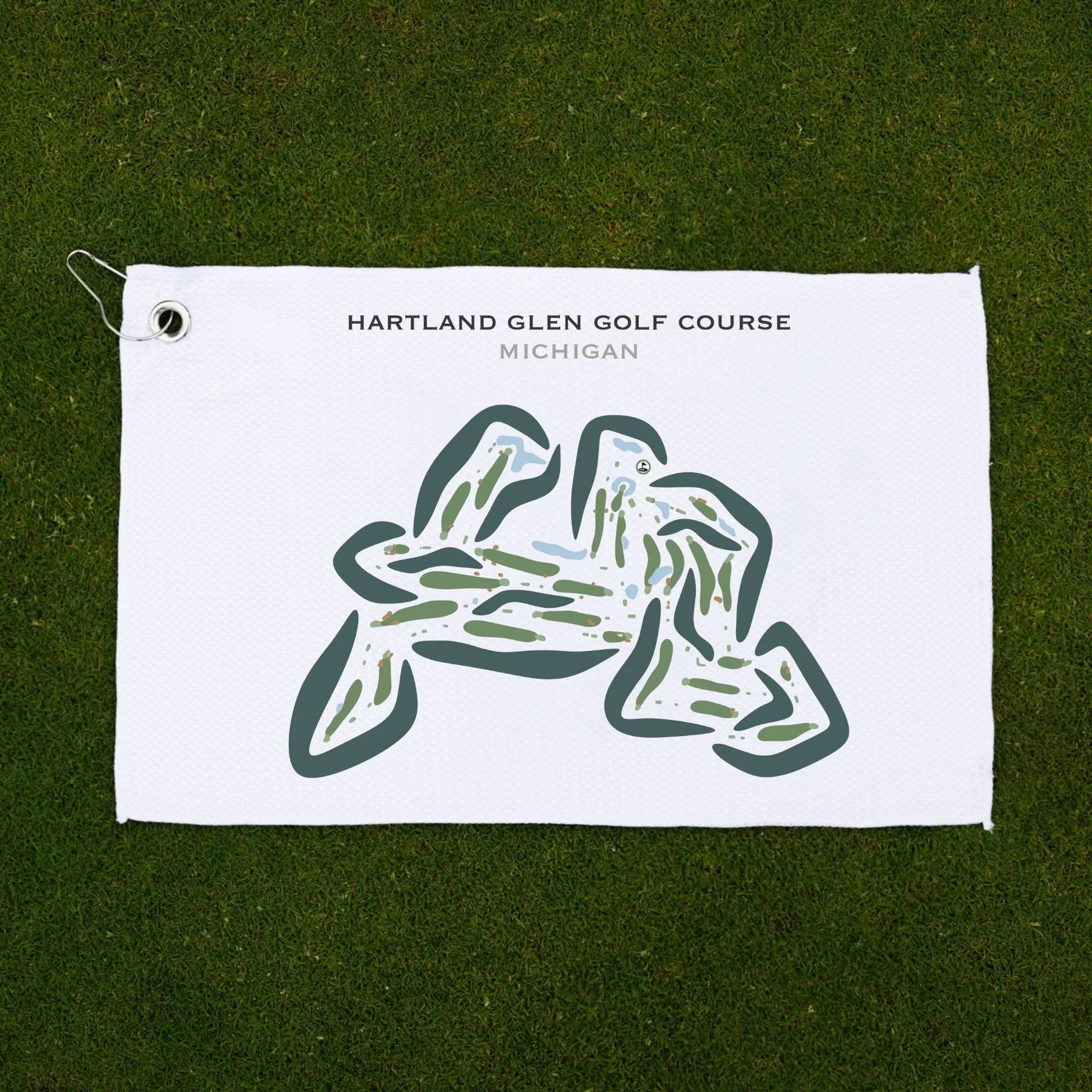 Hartland Glen Golf Course, Michigan - Printed Golf Courses