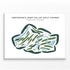 Hartmann's Deep Valley Golf Course, Pennsylvania - Printed Golf Courses