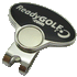 Motorcycle Ball Marker & Hat Clip with Glitter by ReadyGOLF