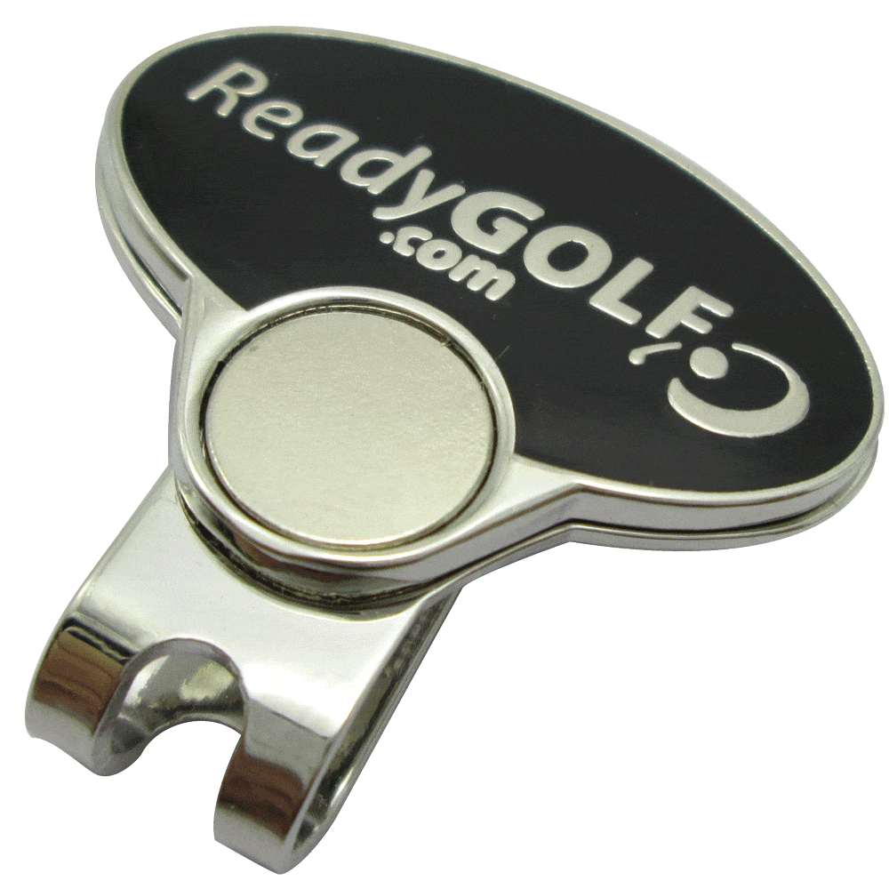 Unicorn Silhouette Ball Marker & Hat Clip with Crystals by readyGOLF