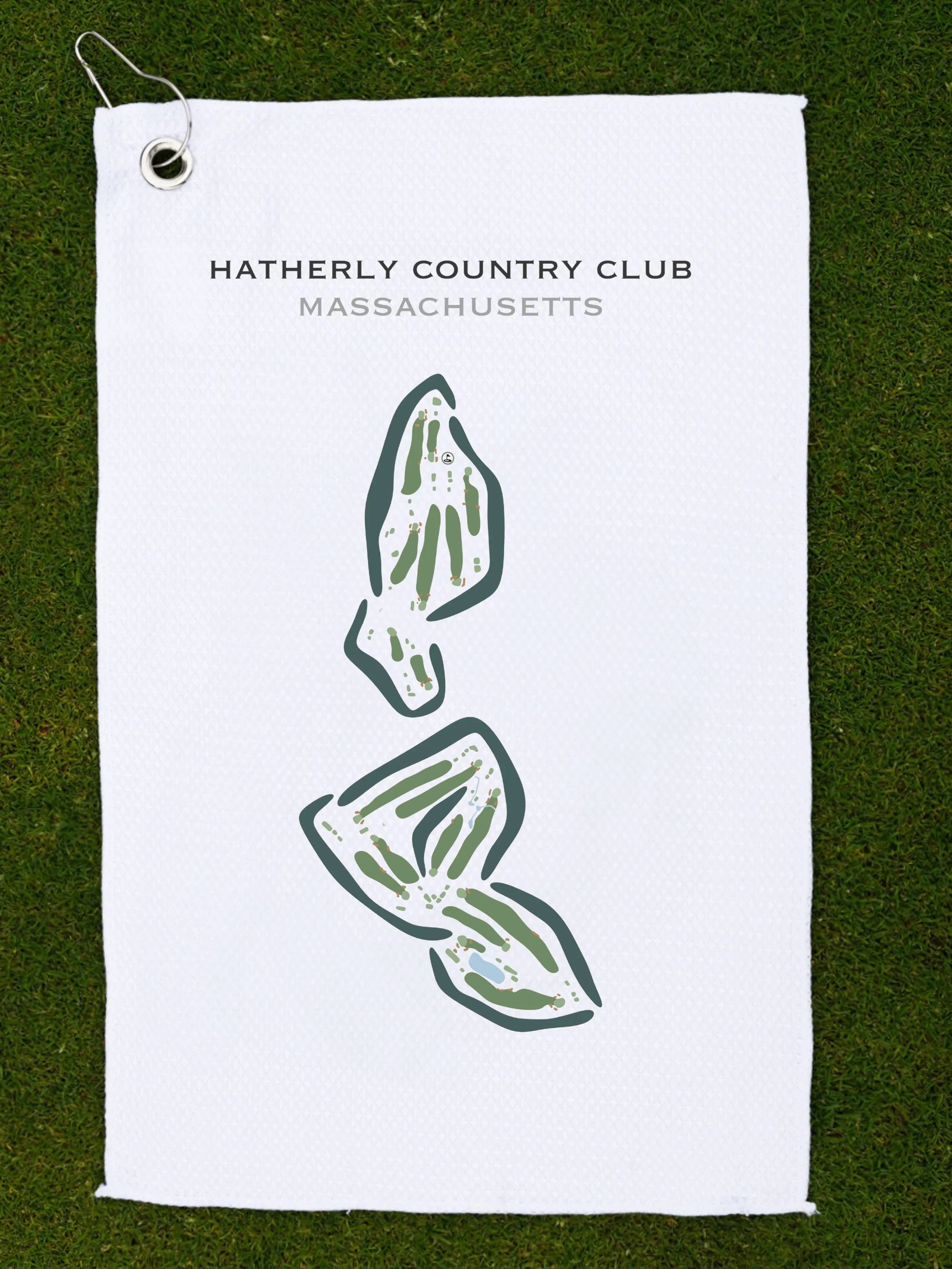 Hatherly Country Club, Massachusetts - Printed Golf Courses