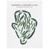 Haverhill Country Club, Massachusetts - Printed Golf Courses