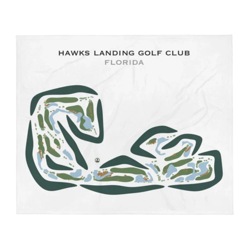 Hawks Landing Golf Club, Florida - Printed Golf Courses