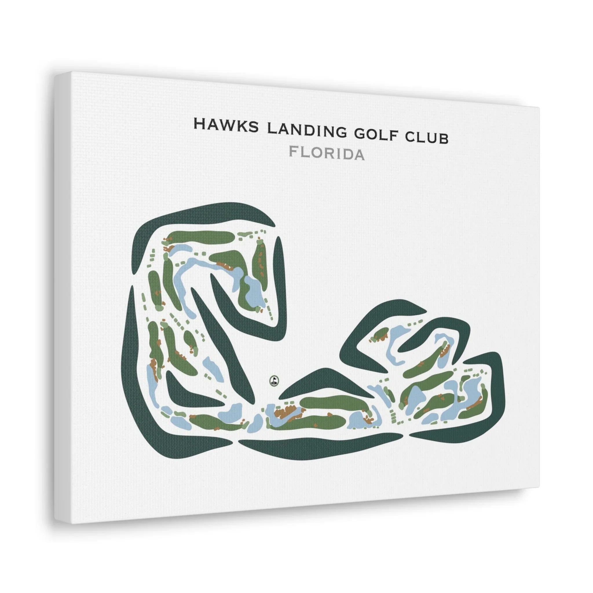 Hawks Landing Golf Club, Florida - Printed Golf Courses