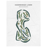 Hawkshead Links, Michigan - Printed Golf Courses