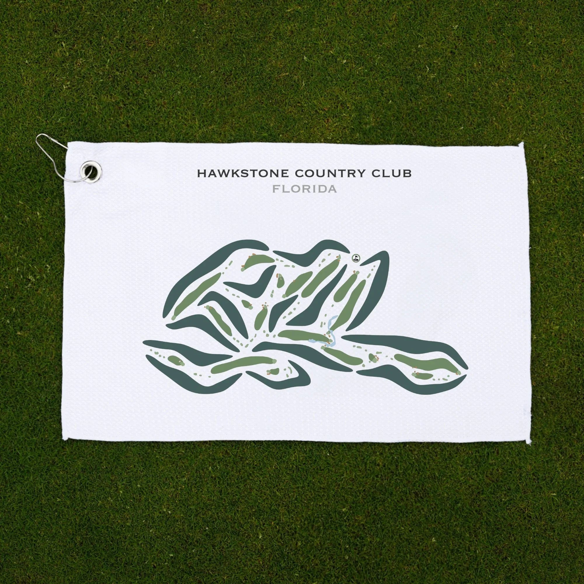 Hawkstone Country Club, Florida - Printed Golf Courses