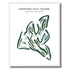 Hawktree Golf Course, North Dakota - Printed Golf Courses