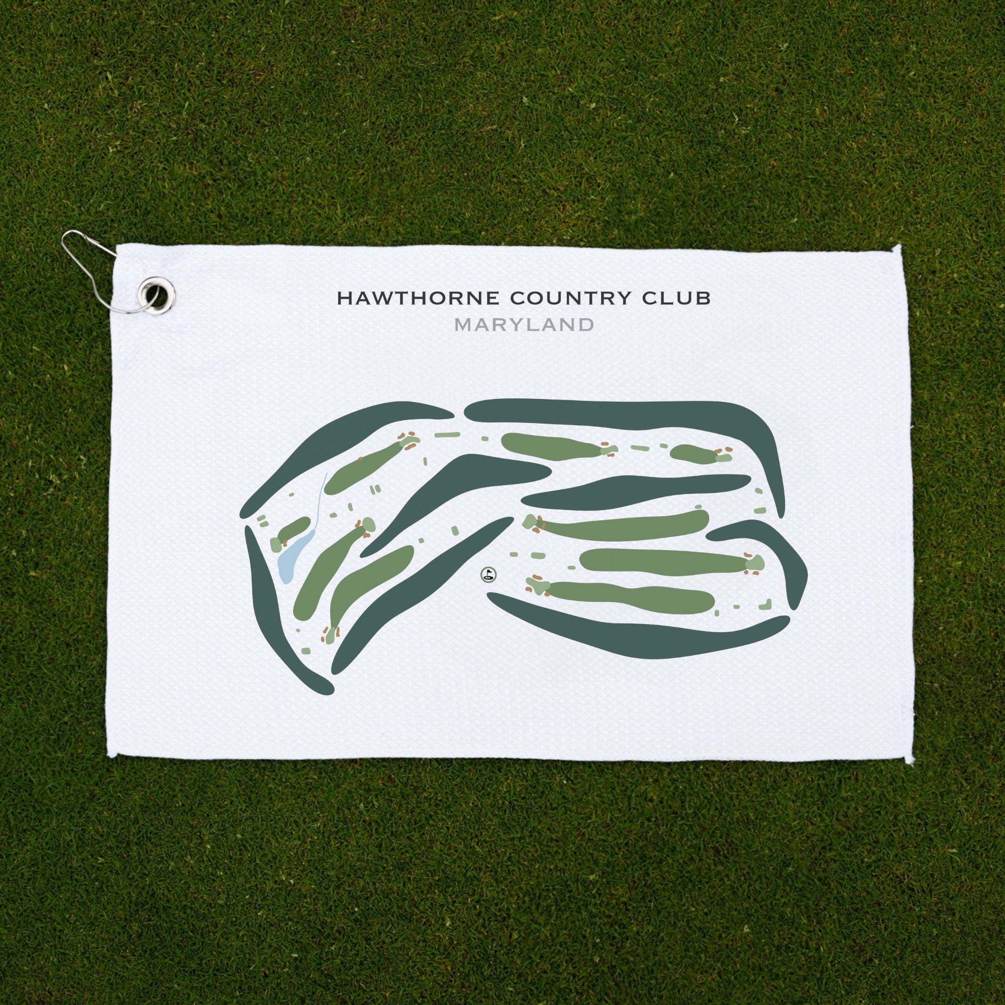 Hawthorne Country Club, Maryland - Printed Golf Courses