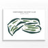 Hawthorne Country Club, Maryland - Printed Golf Courses
