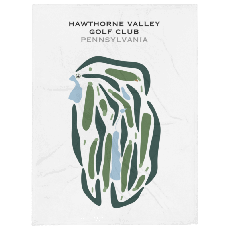 Hawthorne Valley Golf Club, Pennsylvania - Printed Golf Courses