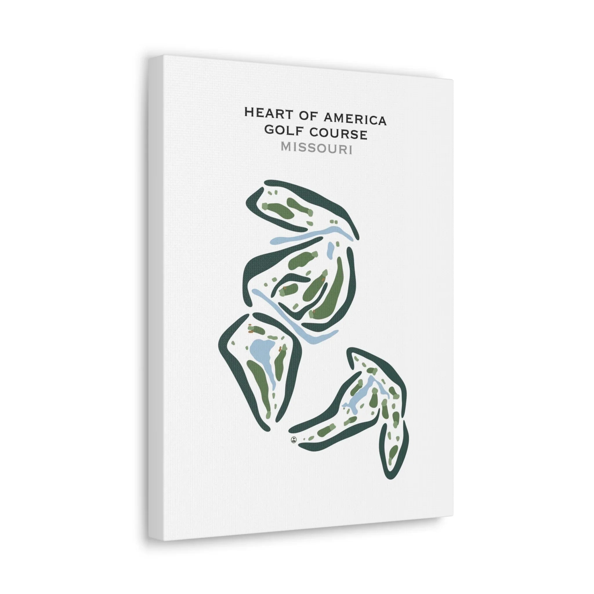 Heart of America Golf Course, Missouri - Printed Golf Courses