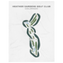 Heather Gardens Golf Club, Colorado - Printed Golf Courses