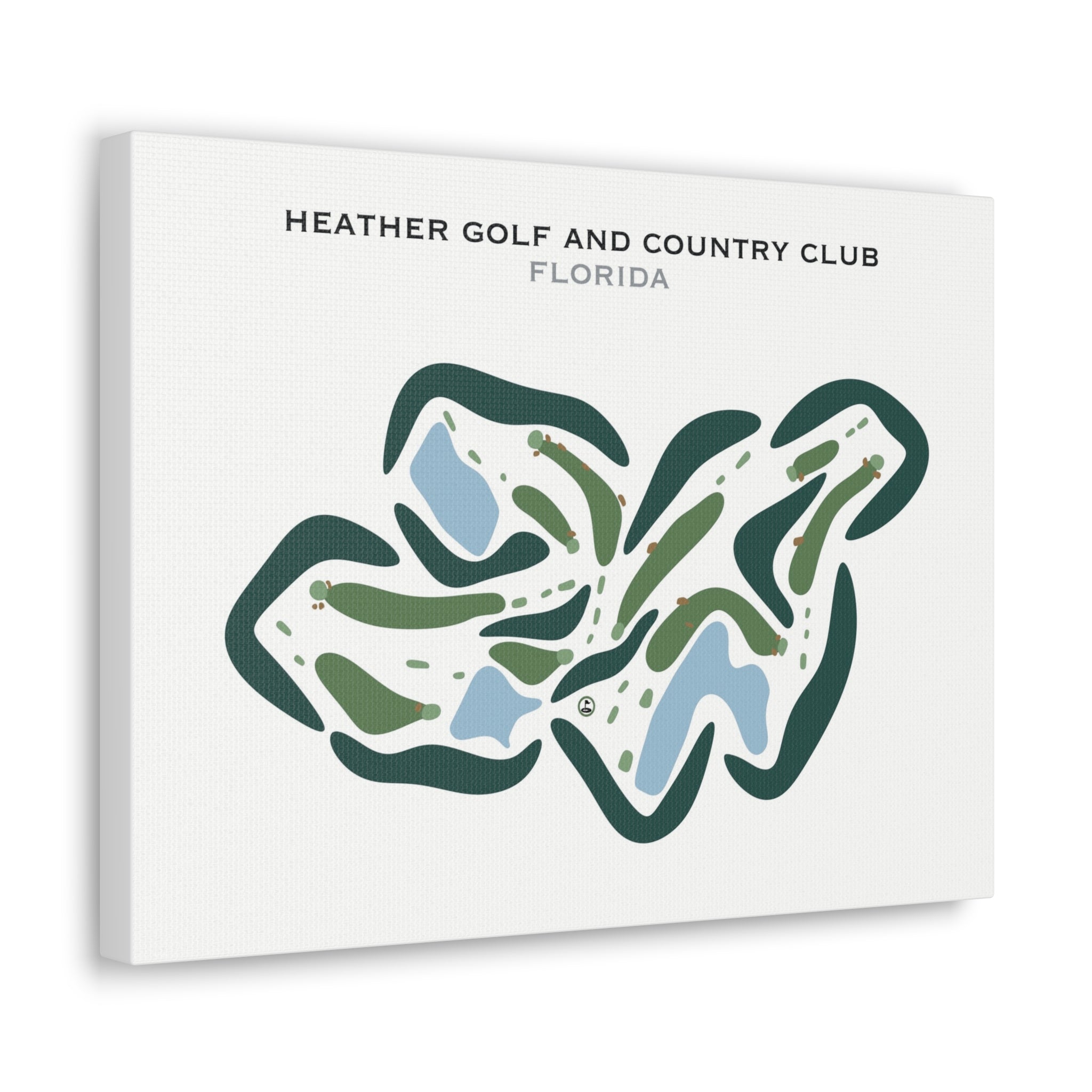 Heather Golf & Country Club, Florida - Printed Golf Courses