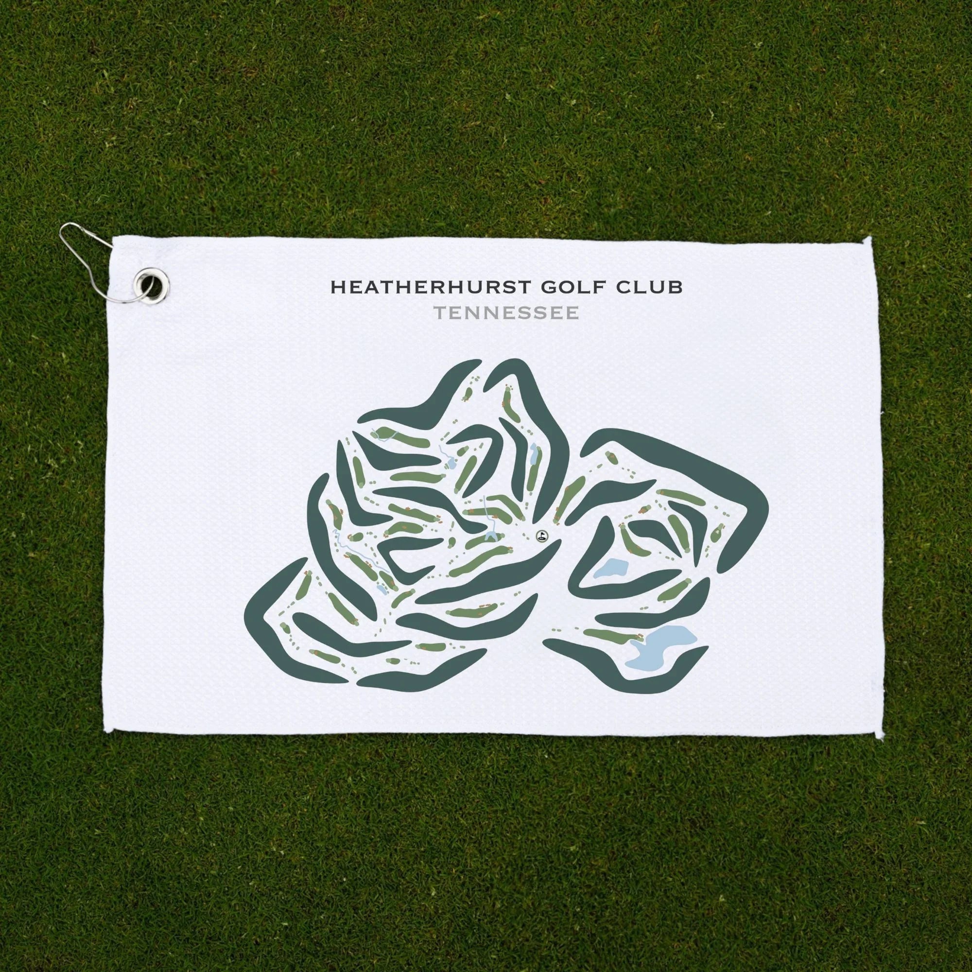 Heatherhurst Golf Club - Fairfield Glade, Tennessee - Printed Golf Courses