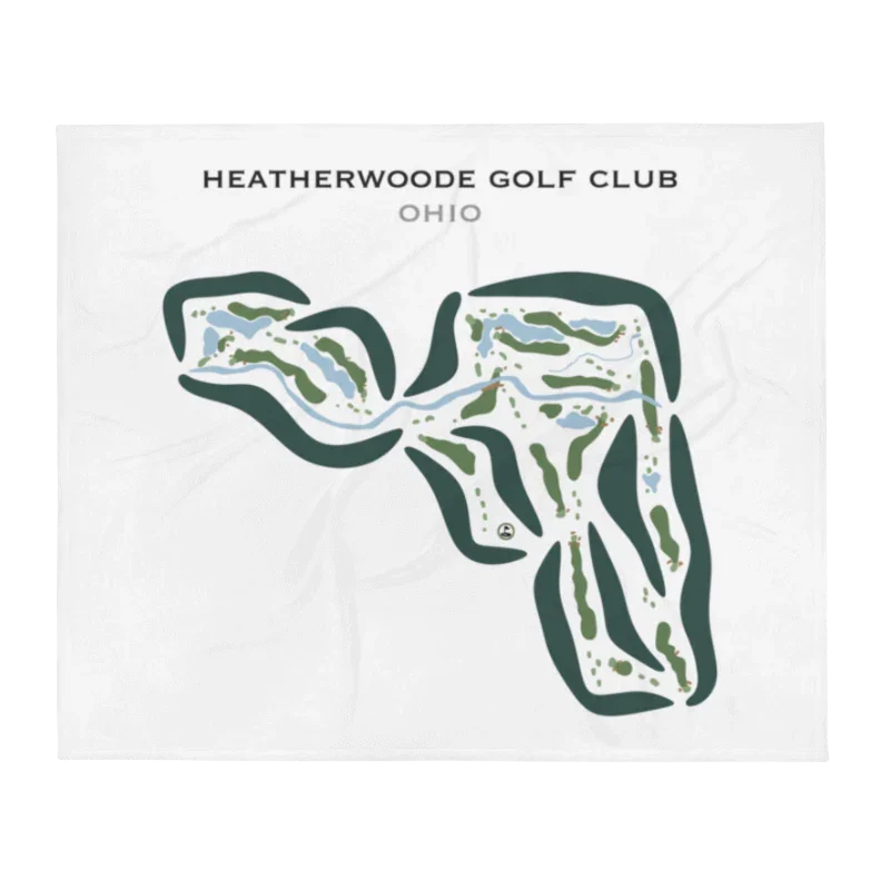 Heatherwoode Golf Club, Ohio - Printed Golf Courses