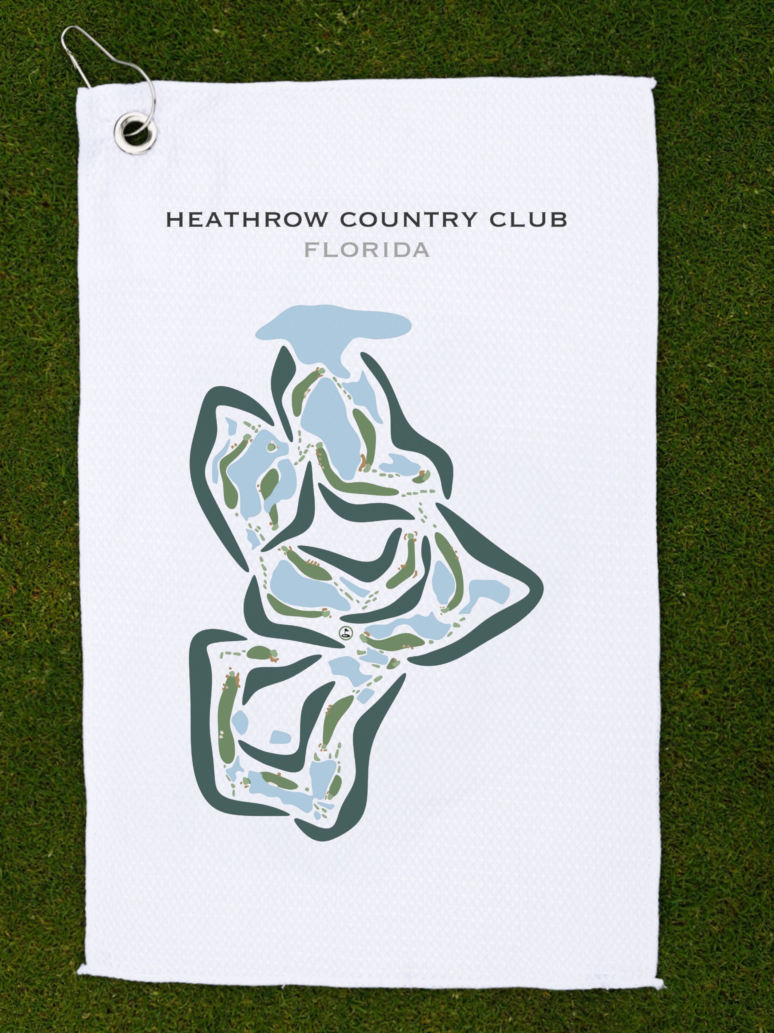 Heathrow Country Club, Florida - Printed Golf Courses