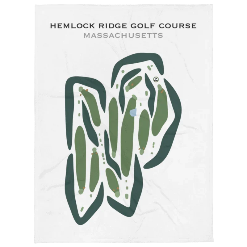 Hemlock Ridge Golf Course, Massachusetts - Printed Golf Courses