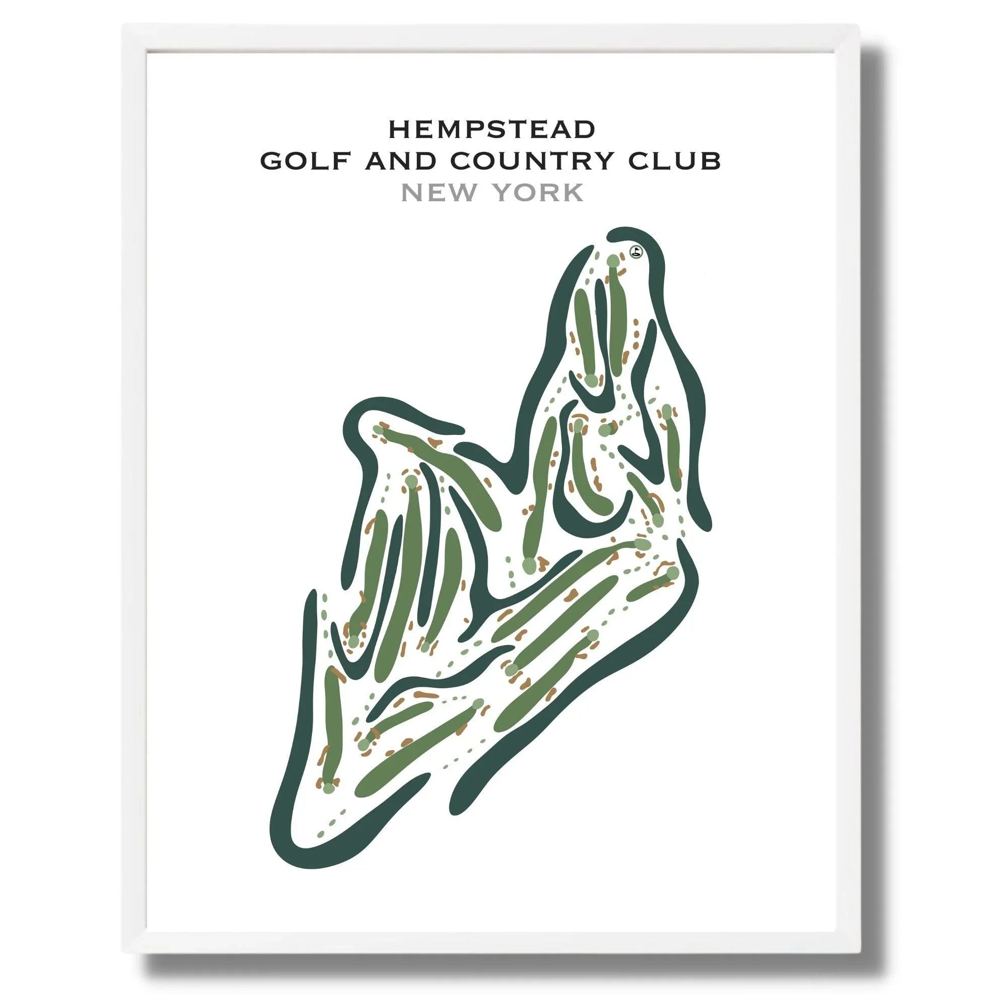 Hempstead Golf & Country Club, New York - Printed Golf Courses