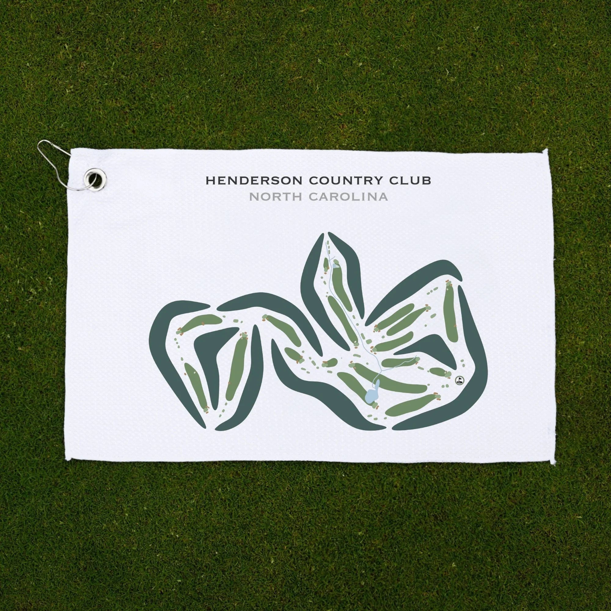 Henderson Country Club, North Carolina - Printed Golf Courses