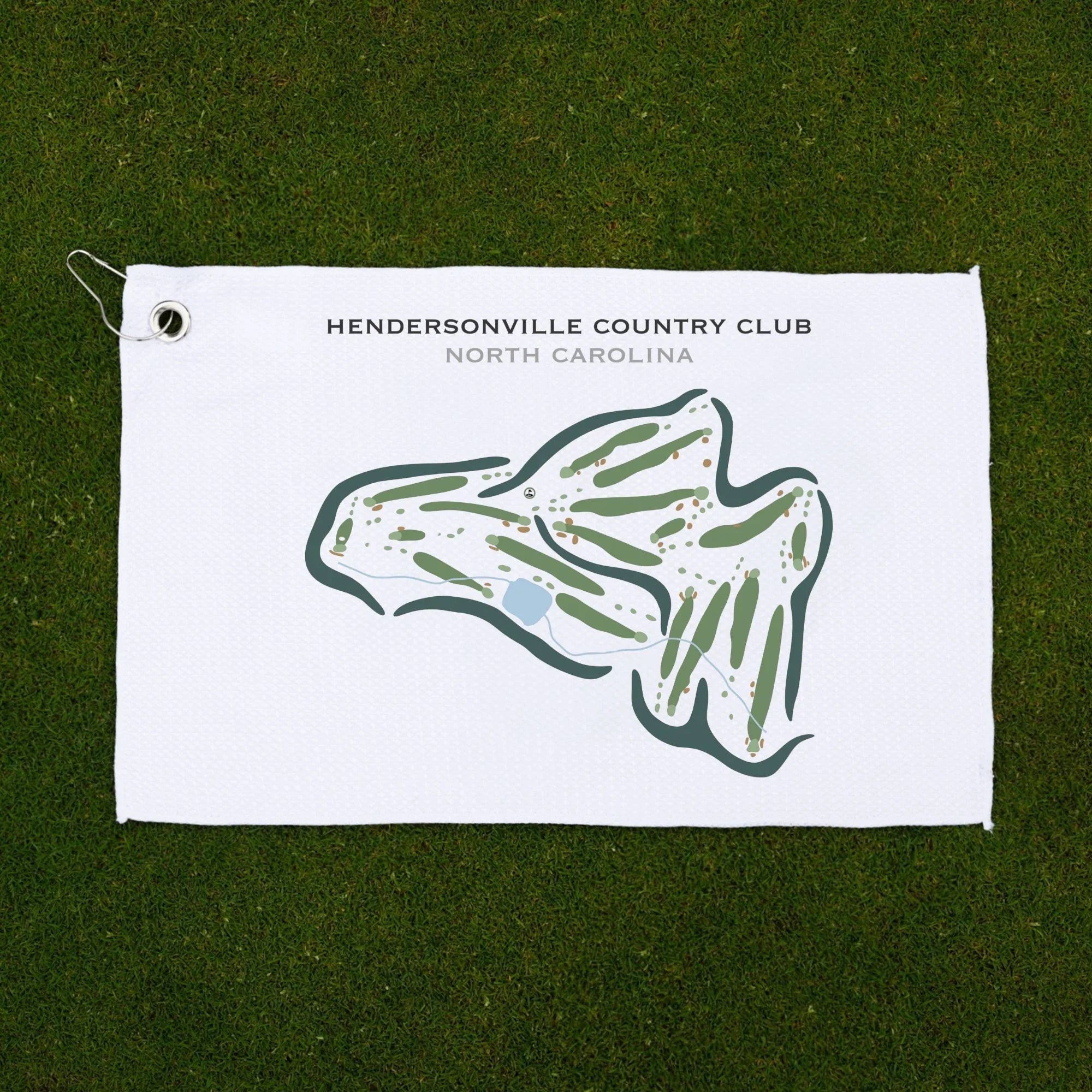 Hendersonville Country Club, North Carolina - Printed Golf Courses