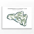 Hendersonville Country Club, North Carolina - Printed Golf Courses