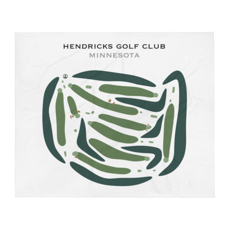 Hendricks Golf Club, Minnesota - Printed Golf Courses